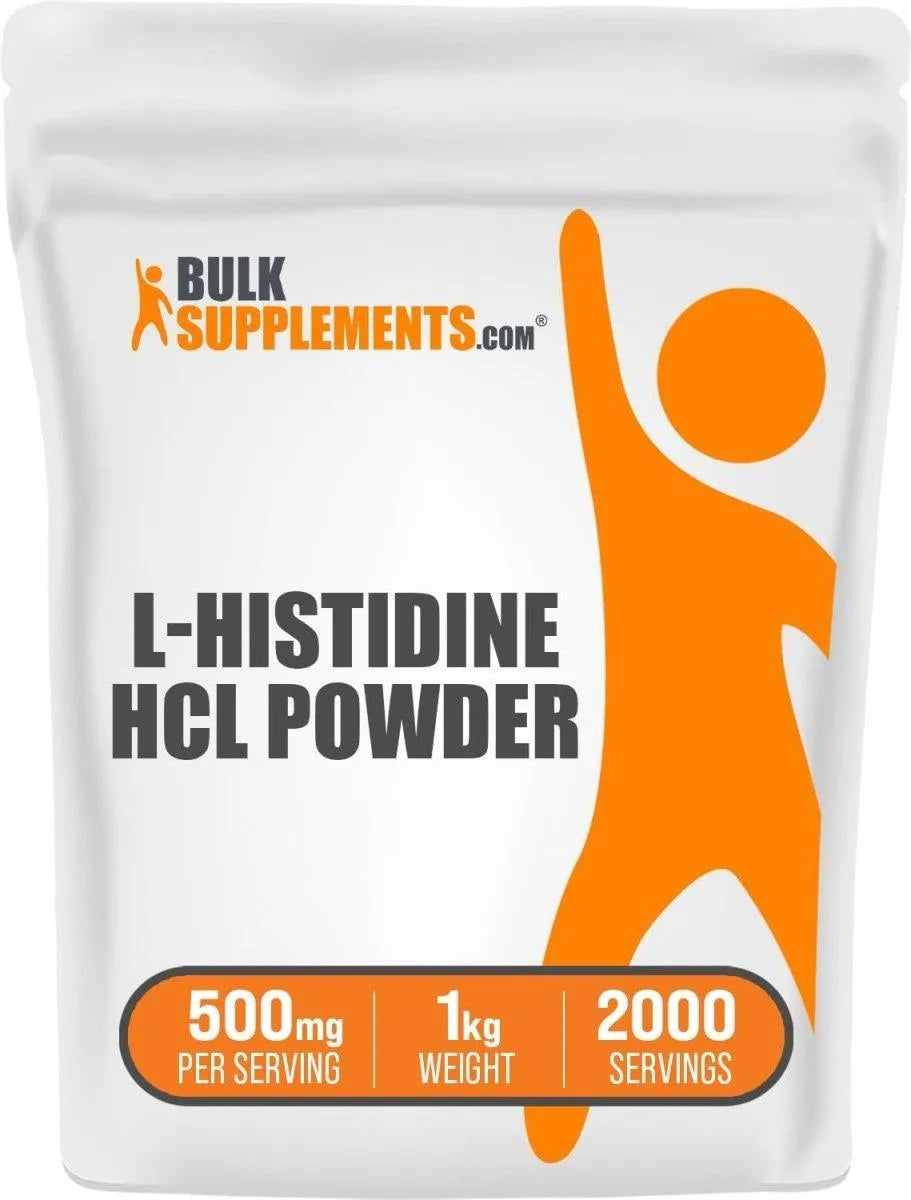 BULK SUPPLEMENTS - Bulk Supplements L-Histidine HCl Powder 1 Kg. - The Red Vitamin MX - Suplementos Alimenticios - {{ shop.shopifyCountryName }}