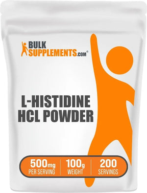 BULK SUPPLEMENTS - Bulk Supplements L-Histidine HCl Powder 100Gr. - The Red Vitamin MX - Suplementos Alimenticios - {{ shop.shopifyCountryName }}