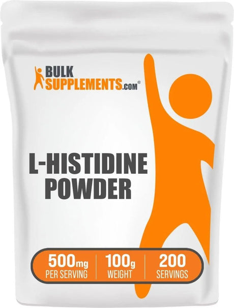 BULK SUPPLEMENTS - Bulk Supplements L-Histidine Powder 100Gr. - The Red Vitamin MX - Suplementos Alimenticios - {{ shop.shopifyCountryName }}