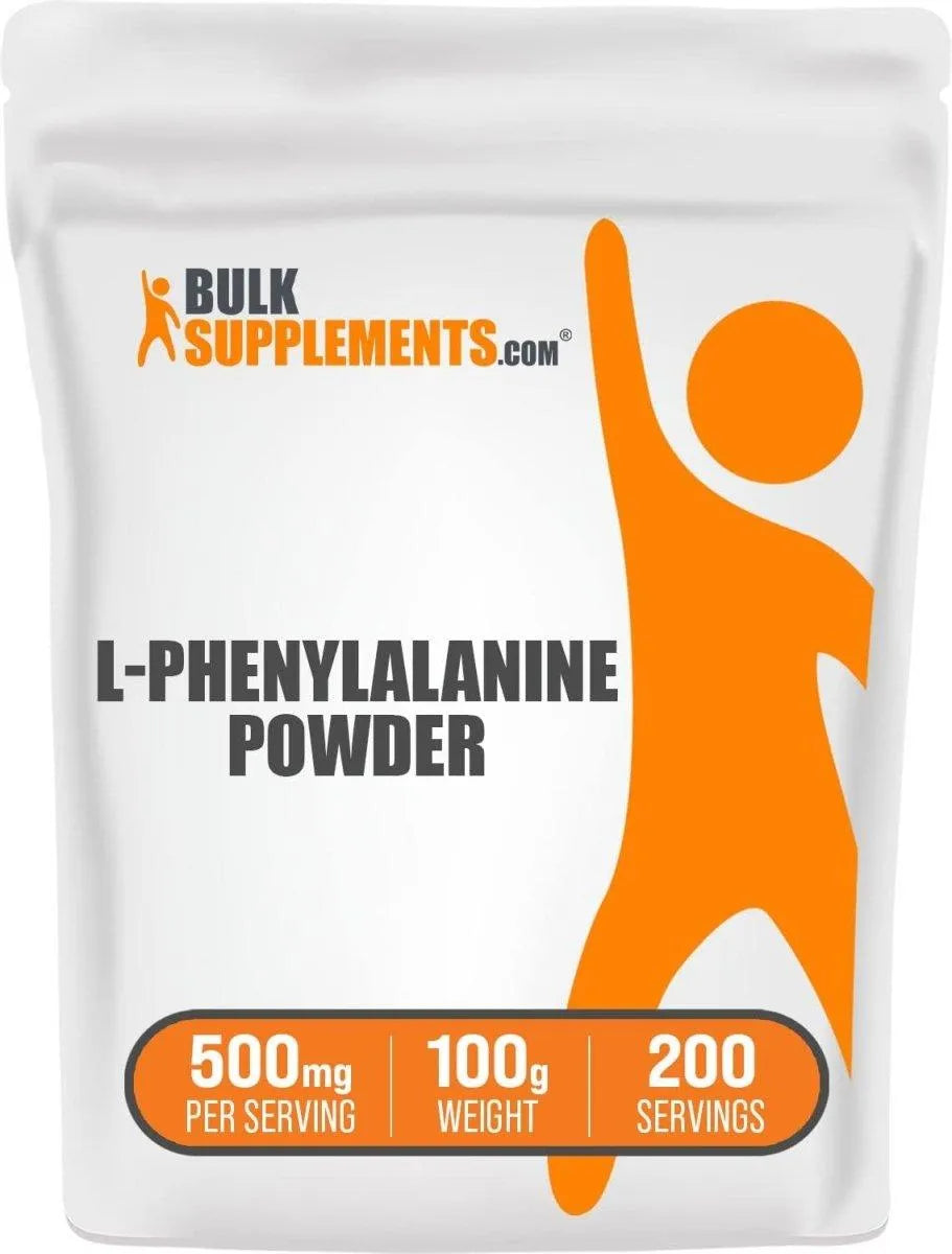 BULK SUPPLEMENTS - Bulk Supplements L-Phenylalanine Powder 100Gr. - The Red Vitamin MX - Suplementos Alimenticios - {{ shop.shopifyCountryName }}