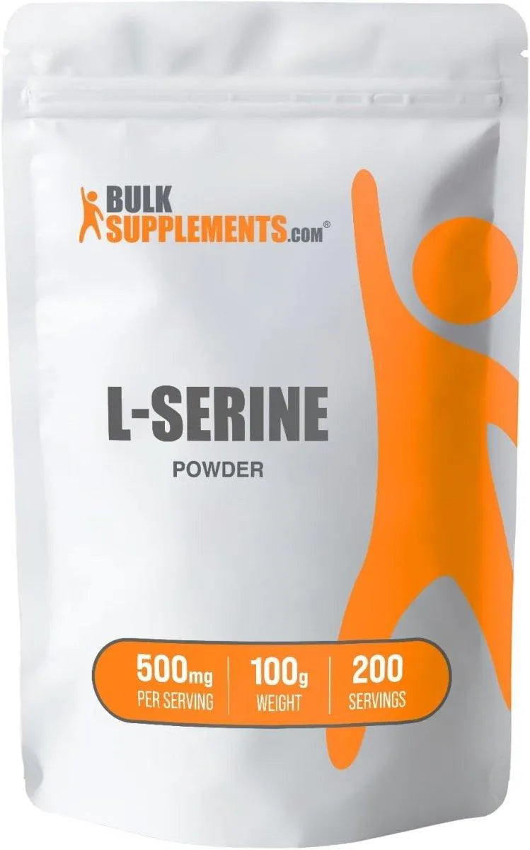 BULK SUPPLEMENTS - Bulk Supplements L-Serine Powder 100Gr. - The Red Vitamin MX - Suplementos Alimenticios - {{ shop.shopifyCountryName }}