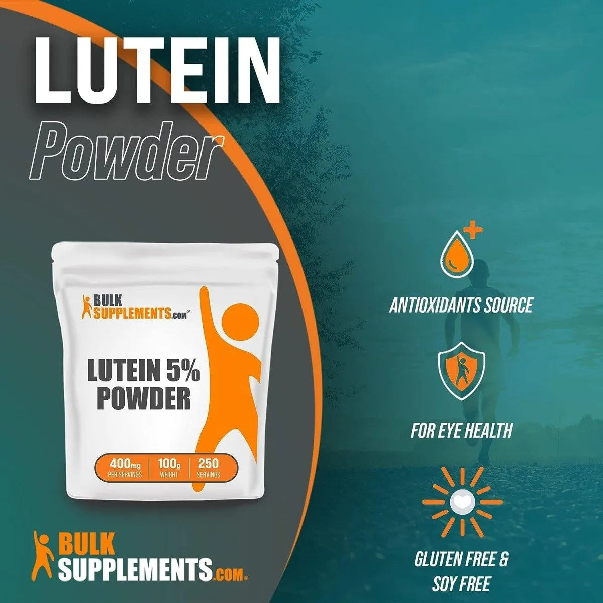 BULK SUPPLEMENTS - Bulk Supplements Lutein Powder 100Gr. - The Red Vitamin MX - Suplementos Alimenticios - {{ shop.shopifyCountryName }}