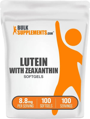 BULK SUPPLEMENTS - Bulk Supplements Lutein with Zeaxanthin 100 Capsulas Blandas - The Red Vitamin MX - Suplementos Alimenticios - {{ shop.shopifyCountryName }}