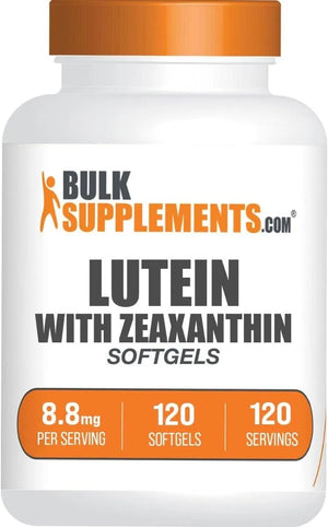 BULK SUPPLEMENTS - Bulk Supplements Lutein with Zeaxanthin 120 Capsulas Blandas - The Red Vitamin MX - Suplementos Alimenticios - {{ shop.shopifyCountryName }}