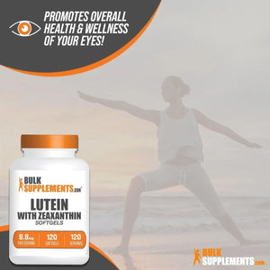 BULK SUPPLEMENTS - Bulk Supplements Lutein with Zeaxanthin 120 Capsulas Blandas - The Red Vitamin MX - Suplementos Alimenticios - {{ shop.shopifyCountryName }}