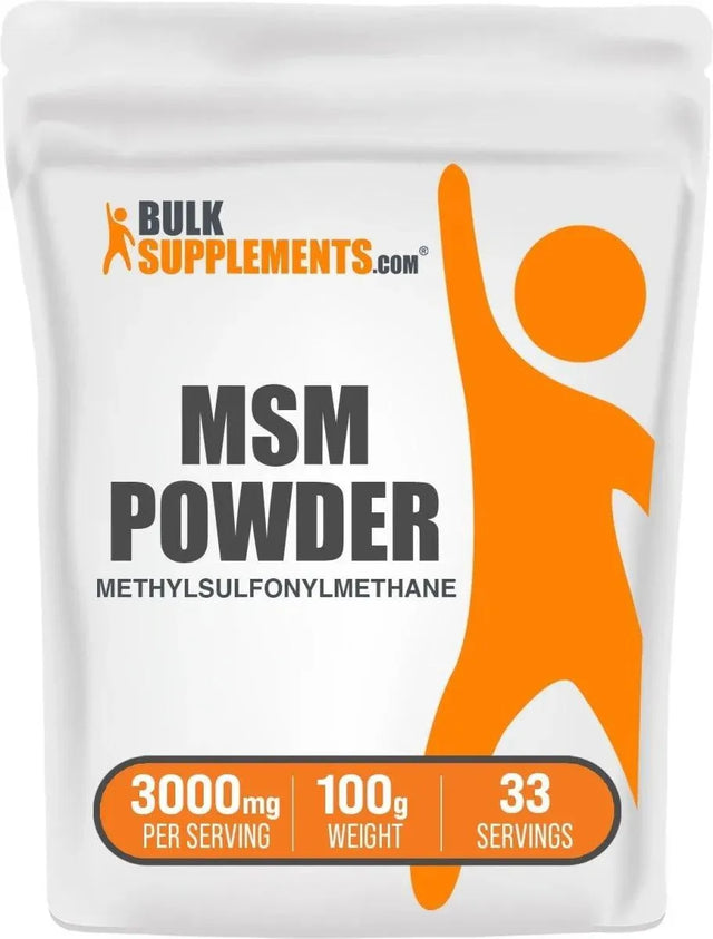 BULK SUPPLEMENTS - Bulk Supplements MSM Powder 100Gr. - The Red Vitamin MX - Suplementos Alimenticios - {{ shop.shopifyCountryName }}