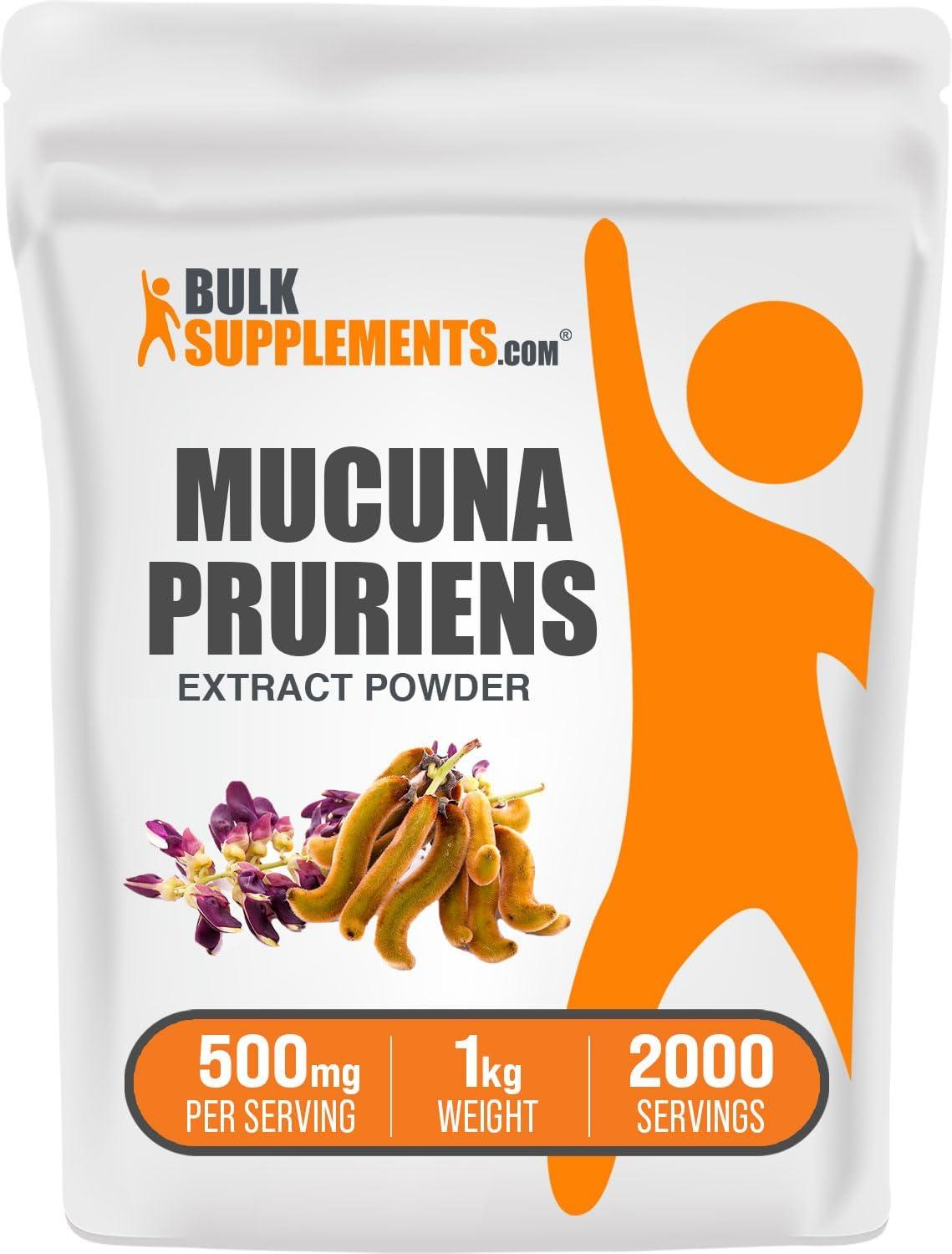 BULK SUPPLEMENTS - Bulk Supplements Mucuna Pruriens Extract Powder 1 Kg. - The Red Vitamin MX - Suplementos Alimenticios - {{ shop.shopifyCountryName }}