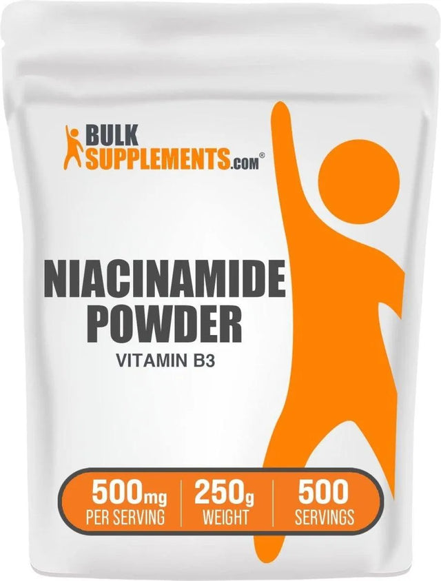 BULK SUPPLEMENTS - Bulk Supplements Niacinamide Powder 250Gr. - The Red Vitamin MX - Suplementos Alimenticios - {{ shop.shopifyCountryName }}