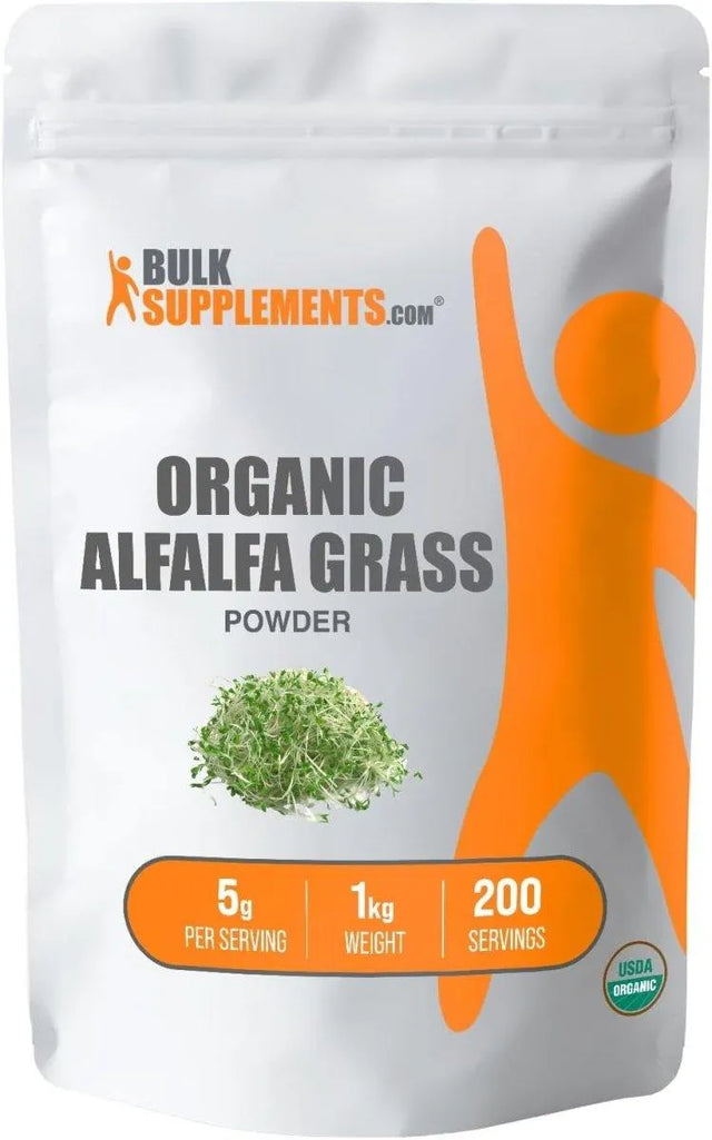 BULK SUPPLEMENTS - Bulk Supplements Organic Alfalfa Grass Powder 1 Kg. - The Red Vitamin MX - Suplementos Alimenticios - {{ shop.shopifyCountryName }}