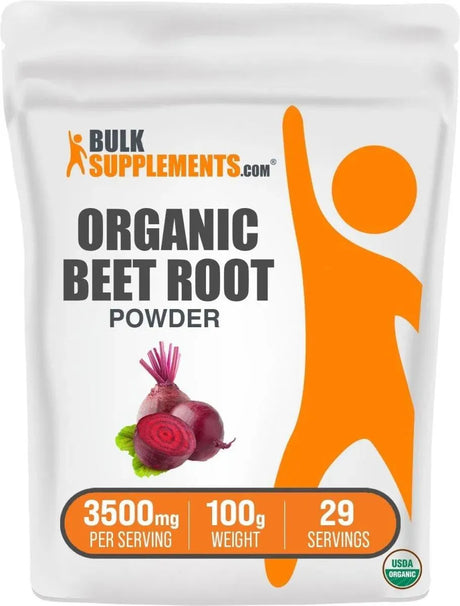 BULK SUPPLEMENTS - Bulk Supplements Organic Beet Root Powder 100Gr. - The Red Vitamin MX - Suplementos Alimenticios - {{ shop.shopifyCountryName }}