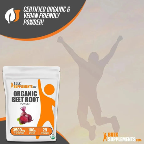 BULK SUPPLEMENTS - Bulk Supplements Organic Beet Root Powder 100Gr. - The Red Vitamin MX - Suplementos Alimenticios - {{ shop.shopifyCountryName }}