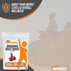 BULK SUPPLEMENTS - Bulk Supplements Organic Beet Root Powder 100Gr. - The Red Vitamin MX - Suplementos Alimenticios - {{ shop.shopifyCountryName }}