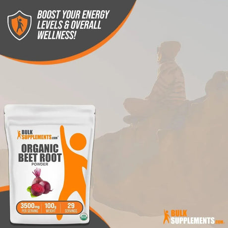 BULK SUPPLEMENTS - Bulk Supplements Organic Beet Root Powder 100Gr. - The Red Vitamin MX - Suplementos Alimenticios - {{ shop.shopifyCountryName }}