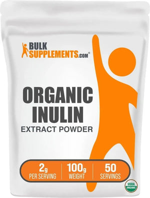 BULK SUPPLEMENTS - Bulk Supplements Organic Inulin Extract Powder 100Gr. - The Red Vitamin MX - Suplementos Alimenticios - {{ shop.shopifyCountryName }}