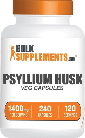 BULK SUPPLEMENTS - Bulk Supplements Psyllium Husk 1400Mg. 240 Capsulas - The Red Vitamin MX - Suplementos Alimenticios - {{ shop.shopifyCountryName }}