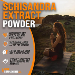 BULK SUPPLEMENTS - Bulk Supplements Schisandra Extract Powder 500Gr. - The Red Vitamin MX - Suplementos Alimenticios - {{ shop.shopifyCountryName }}