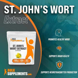 BULK SUPPLEMENTS - Bulk Supplements St. John's Wort Extract 250Gr. - The Red Vitamin MX - Suplementos Alimenticios - {{ shop.shopifyCountryName }}