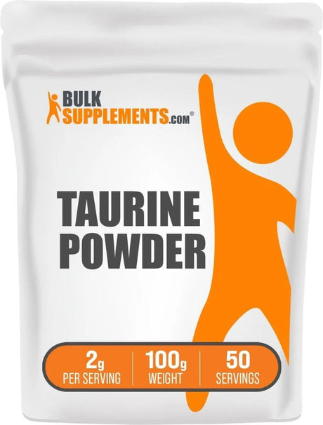 BULK SUPPLEMENTS - Bulk Supplements Taurine Powder 100Gr. - The Red Vitamin MX - Suplementos Alimenticios - {{ shop.shopifyCountryName }}