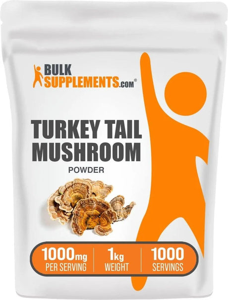 BULK SUPPLEMENTS - Bulk Supplements Turkey Tail Mushroom Extract Powder 1 Kg. - The Red Vitamin MX - Suplementos Alimenticios - {{ shop.shopifyCountryName }}