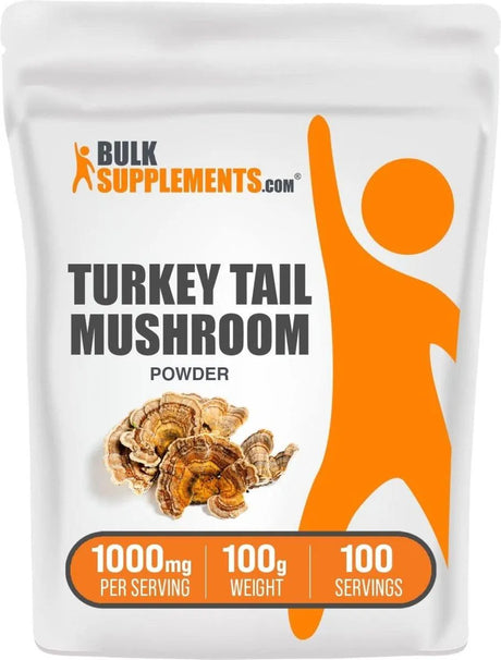 BULK SUPPLEMENTS - Bulk Supplements Turkey Tail Mushroom Extract Powder 100Gr. - The Red Vitamin MX - Suplementos Alimenticios - {{ shop.shopifyCountryName }}