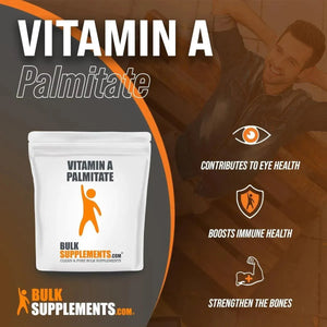 BULK SUPPLEMENTS - Bulk Supplements Vitamin A Palmitate Powder 100Gr. - The Red Vitamin MX - Suplementos Alimenticios - {{ shop.shopifyCountryName }}