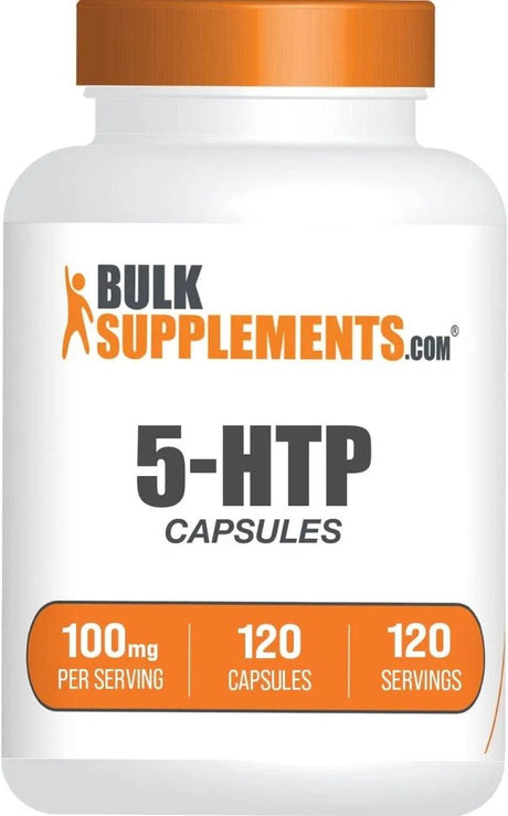 BULK SUPPLEMENTS - BULKSUPPLEMENTS 5-HTP 100mg 5-Hydroxytryptophan 120 Capsulas - The Red Vitamin MX - Suplementos Alimenticios - {{ shop.shopifyCountryName }}