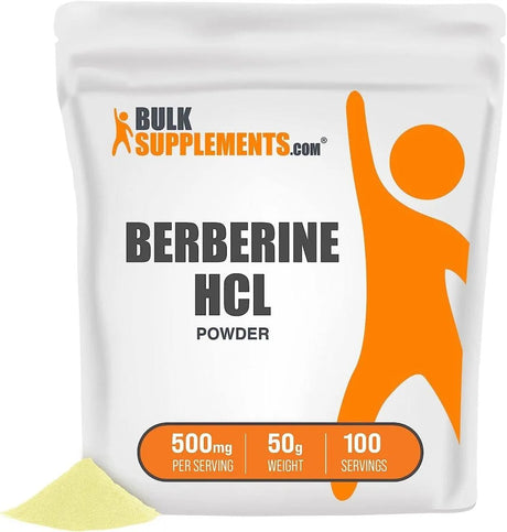 BULK SUPPLEMENTS - BULKSUPPLEMENTS Berberine HCl Powder 500Mg. 50Gr. - The Red Vitamin MX - Suplementos Alimenticios - {{ shop.shopifyCountryName }}