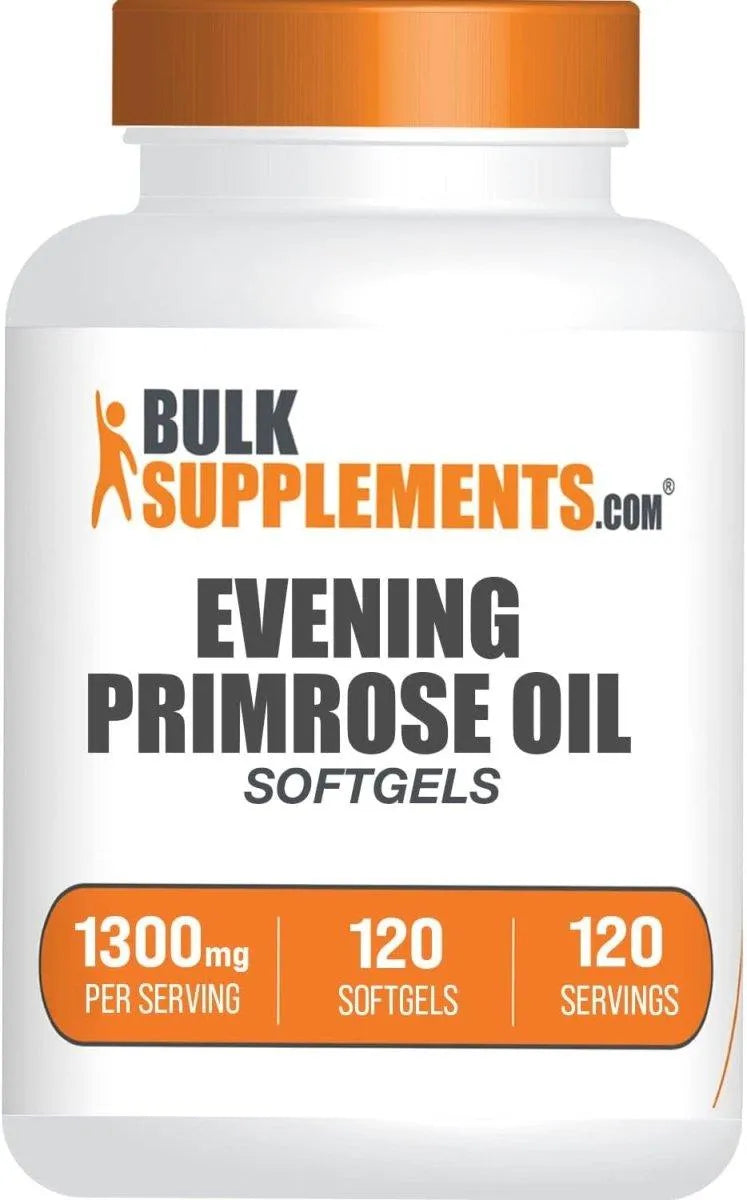 BULK SUPPLEMENTS - BULKSUPPLEMENTS Evening Primrose Oil 1300Mg. 120 Capsulas Blandas - The Red Vitamin MX - Suplementos Alimenticios - {{ shop.shopifyCountryName }}