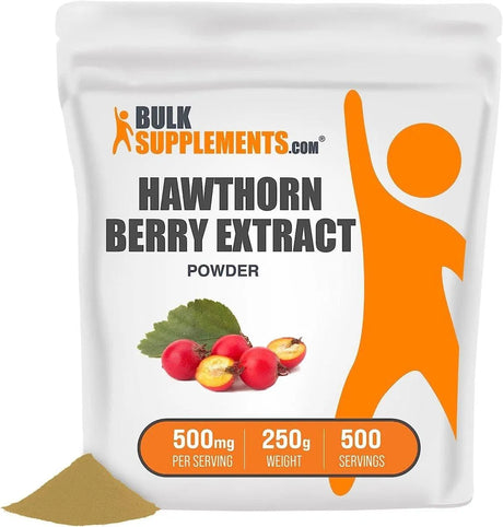 BULK SUPPLEMENTS - BulkSupplements Hawthorn Berry Extract Powder 250Gr. - The Red Vitamin MX - Suplementos Alimenticios - {{ shop.shopifyCountryName }}