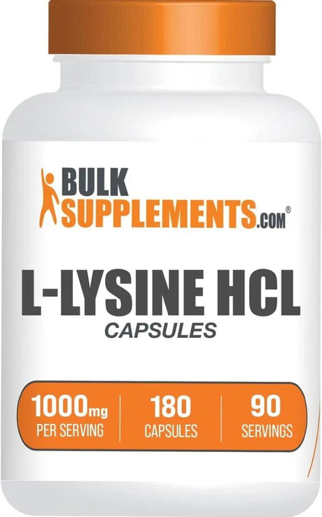 BULK SUPPLEMENTS - BULKSUPPLEMENTS L-Lysine 1000Mg. 180 Capsulas - The Red Vitamin MX - Suplementos Alimenticios - {{ shop.shopifyCountryName }}