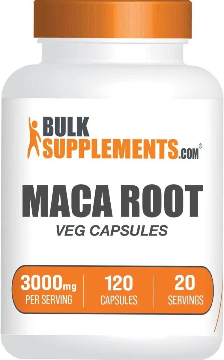 BULK SUPPLEMENTS - BULKSUPPLEMENTS Maca Root 3000Mg. 120 Capsulas - The Red Vitamin MX - Suplementos Alimenticios - {{ shop.shopifyCountryName }}