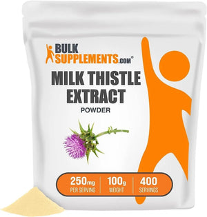 BULK SUPPLEMENTS - BULKSUPPLEMENTS Milk Thistle Extract Powder 100Gr. - The Red Vitamin MX - Suplementos Alimenticios - {{ shop.shopifyCountryName }}