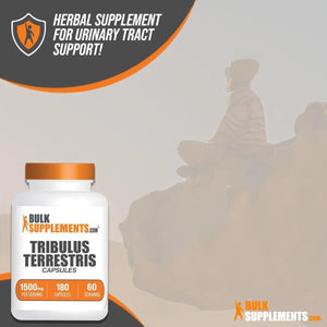 BULK SUPPLEMENTS - BulkSupplements Tribulus Terrestris 1500Mg. 180 Capsulas - The Red Vitamin MX - Suplementos Alimenticios - {{ shop.shopifyCountryName }}