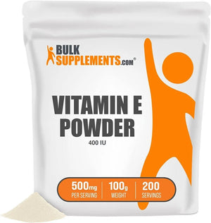 BULK SUPPLEMENTS - BulkSupplements Vitamin E Powder 500Mg. 100Gr. - The Red Vitamin MX - Suplementos Alimenticios - {{ shop.shopifyCountryName }}