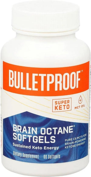 BULLETPROOF - Bulletproof Brain Octane Softgels MCT Oil 60 Capsulas Blandas - The Red Vitamin MX - Suplementos Alimenticios - {{ shop.shopifyCountryName }}