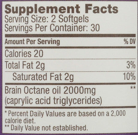 BULLETPROOF - Bulletproof Brain Octane Softgels MCT Oil 60 Capsulas Blandas - The Red Vitamin MX - Suplementos Alimenticios - {{ shop.shopifyCountryName }}