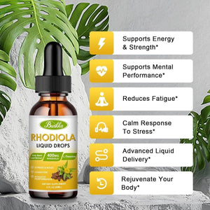 BUNKKA - Bunkka Rhodiola Rosea Liquid Drops 120Ml. - The Red Vitamin MX - Suplementos Alimenticios - {{ shop.shopifyCountryName }}