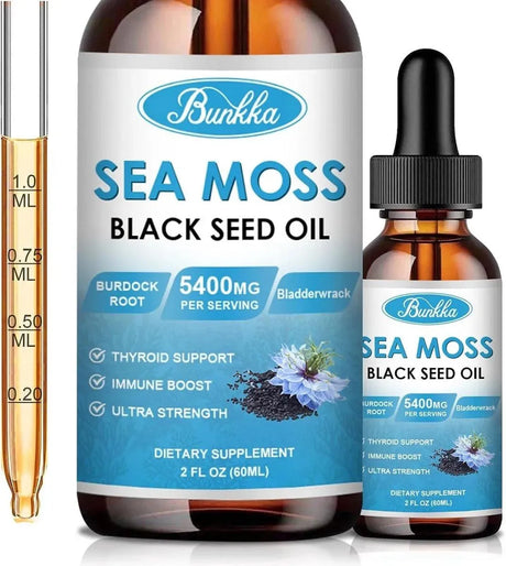 BUNKKA - Bunkka Sea Moss Oil 3000Mg. 60Ml. - The Red Vitamin MX - Suplementos Alimenticios - {{ shop.shopifyCountryName }}