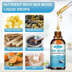 BUNKKA - Bunkka Sea Moss Oil 3000Mg. 60Ml. - The Red Vitamin MX - Suplementos Alimenticios - {{ shop.shopifyCountryName }}