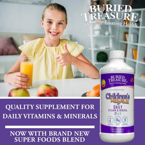 BURIED TREASURE - Buried Treasure Children’s Daily Multivitamin 496Ml. - The Red Vitamin MX - Suplementos Alimenticios - {{ shop.shopifyCountryName }}