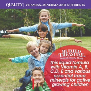 BURIED TREASURE - Buried Treasure Children’s Daily Multivitamin 496Ml. - The Red Vitamin MX - Suplementos Alimenticios - {{ shop.shopifyCountryName }}