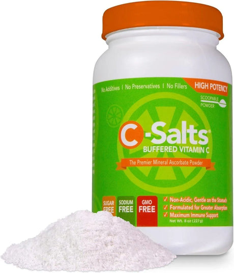 C-SALTS - Buffered Vitamin C Powder 227Gr. - The Red Vitamin MX - Suplementos Alimenticios - {{ shop.shopifyCountryName }}