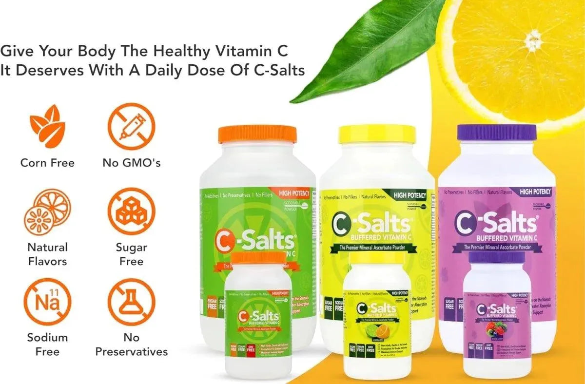 C-SALTS - C-Salts Buffered Vitamin C Powder 735Gr. - The Red Vitamin MX - Suplementos Alimenticios - {{ shop.shopifyCountryName }}