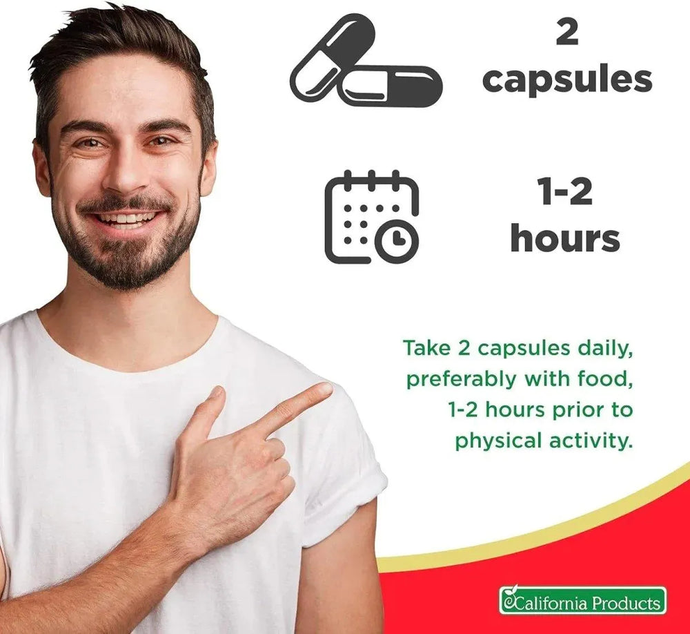 CALIFORNIA PRODUCTS - California Products Horny Goat Weed Complex 60 Capsulas - The Red Vitamin MX - Suplementos Alimenticios - {{ shop.shopifyCountryName }}