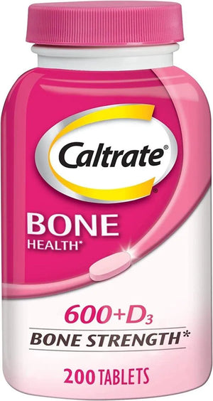 CALTRATE - Caltrate 600+D3 Bone Strength 200 Tabletas - The Red Vitamin MX - Suplementos Alimenticios - {{ shop.shopifyCountryName }}