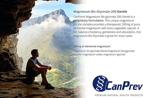 CANPREV - CanPrev Magnesium Bis-Glycinate 200 Gentle 240 Capsulas - The Red Vitamin MX - Suplementos Alimenticios - {{ shop.shopifyCountryName }}