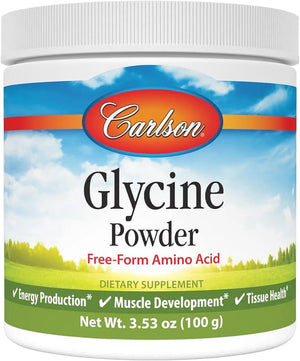 CARLSON - Carlson Glycine Powder 100Gr. - The Red Vitamin MX - Suplementos Alimenticios - {{ shop.shopifyCountryName }}