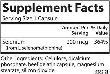 CARLSON - Carlson Selenium, 200mcg 180 Capsulas - The Red Vitamin MX - Suplementos Alimenticios - {{ shop.shopifyCountryName }}