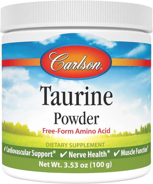 CARLSON - Carlson Taurine Powder 100Gr. - The Red Vitamin MX - Suplementos Alimenticios - {{ shop.shopifyCountryName }}