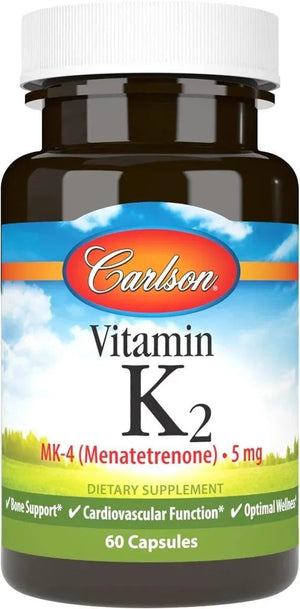 CARLSON - Carlson Vitamin K2 60 Capsulas - The Red Vitamin MX - Suplementos Alimenticios - {{ shop.shopifyCountryName }}